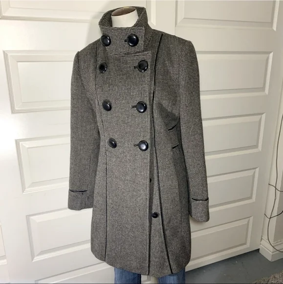 Vintage Novelti Pea Coat Wool Blend - Picture 10 of 12